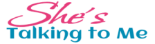 She's talking to me logo